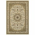 thumbnail image 2 of 7' x 10' Ivory Beige Machine Woven Oriental Indoor Area Rug, 2 of 4