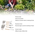 thumbnail image 4 of Herramientas de Plantació, Herramientas de Jardín de Pullador de Maleza de Lienzo de Acero inoxidable Rastrillo para Cultivar Verduras, 4 of 7