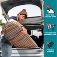 thumbnail image 4 of SUN CUBE Surfboard Sock Cover, Protective Surf Bag for Surfing Board, Light Stretchy Surfbag Sleeve for Shortboard, Hybrid (6'6'', Sunset Orange), 4 of 7