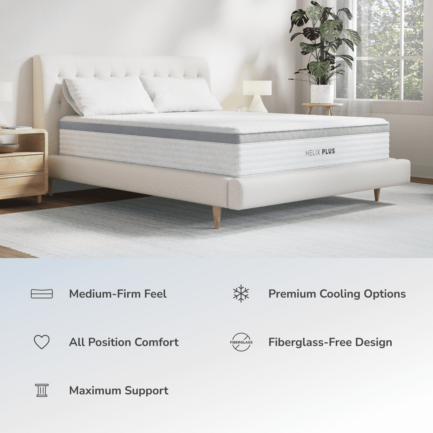 Helix Plus Mattress, King