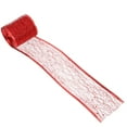thumbnail image 4 of EeaseCA 1 Roll of Glitter Mesh Ribbon Decorative Hollow Ribbon Classic Bowknot Making Ribbon, 4 of 8