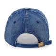 thumbnail image 4 of Lumtrix Vintage Distressed Denim Hat for Men and Women Light Ripped Baseball Caps Adjustable Dad Hats Blue One Size, 4 of 6