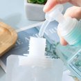 thumbnail image 3 of 12pcs/Set Travel Refillable Flat Pouch - Portable Liquid Dispenser Bags for Shampoo, Conditioner & Lotion, TSA-Friendly Cosmetic Toiletry Kit, 3 of 5