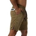 thumbnail image 3 of Mens Sport Shorts Gym Jogging Running Training Sports Wear Short Mens Athletic Shorts, 3 of 6
