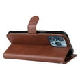 thumbnail image 6 of SaniMore for iPhone 14 Pro Max Case, with RFID Blocking [2 Card Slots] PU Leather Cover with Detachable Hand Strap Flip Kickstand Magnetic Wallet Cover for iPhone 14 Pro Max, Brown, 6 of 9