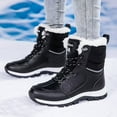 thumbnail image 2 of Women's Insulated Warm Winter Boots - Waterproof & Snow-Ready, Cozy Lining for Hiking, Work & Daily Wear, Stylish Comfortable Design, 2 of 6