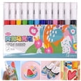 thumbnail image 5 of YAOMOBB Bright Color Marker Acrylic Washable Soft Head Marker Set for Students Assorted Colors for Creative Writing, 5 of 5