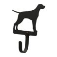 thumbnail image 1 of Village Wrought Iron WH-243-S Small Wall Hook - Pointer - Black, 1 of 1