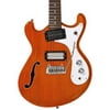 Danelectro 66T Semi-Hollow Body Electric Guitar (Transparent Orange)