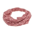 thumbnail image 5 of Unique Bargains 1 Pc Headband Flower Double-sided Wide Hairband for Women Pink, 5 of 5
