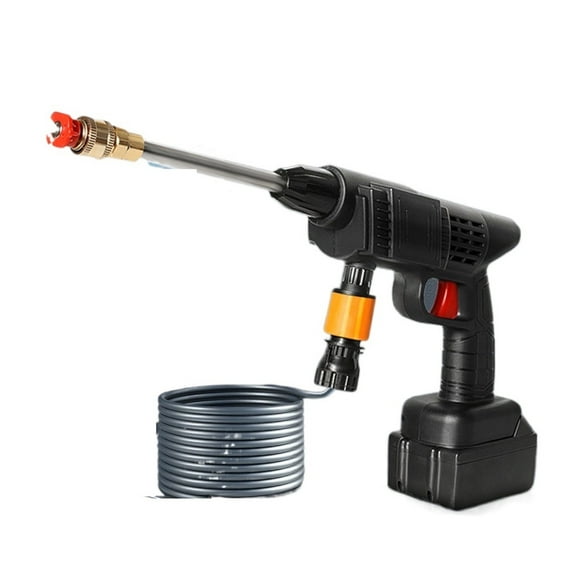 High Pressure Water Gun Electric Car Household Rechargeable Lithium Battery Wireless Spray Washer Cleaner Washing Machin ,Easy to Use