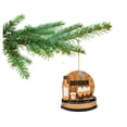 thumbnail image 2 of Bourbon Whiskey Christmas Ornaments, Durable 3.5" Polished Resin - Can Easily Be Personalized at Home, Great Bourbon Gifts for Men, Bourbon Stocking Stuffers, Comes in Gift Box, 2 of 7