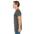 thumbnail image 3 of Bella Canvas Mens Jersey V-Neck Tee, XL, Asphalt, 3 of 3