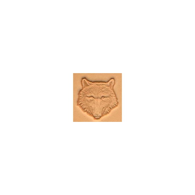 ¿Herramienta artesanal de cabeza de lobo de cuero Tandy? Sello 3D 88459-00