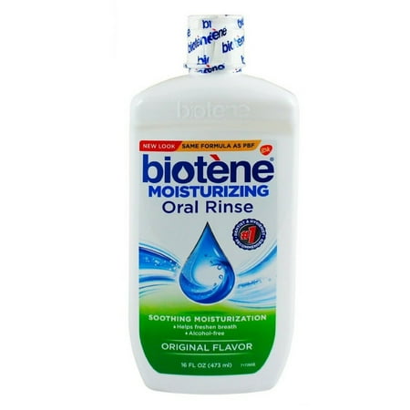 2 Pack - Biotene PBF Moisturizing Oral Rinse, 16 Oz Each