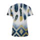 thumbnail image 5 of Fiudx Ofertas y Liquidaciones Camisas de Impresión Casual de Moda para Mujer Camisetas Sueltas de Manga Corta Blusa Tipo Túnica, 5 of 5