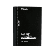 Mead Fat Lil' Neatbook: 4 in. x 5-1/2 in. (Black)