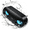Black, variant on Bluetooth speaker, with bionic eye design. Supports USB/TF card/AUX interface, featuring Bluetooth 5.0 playback function, color and rhythm effects.