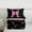 Black Pink H, variant on Manfei Pink Monogrammed K Bedding Comforter Set, Kawaii Princess Ribbon Bow Twin Comforter Sets, Teens Girls Kids Reversible Bedding Set, Ultra Soft Home Decor, 2 Pieces