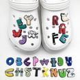 thumbnail image 3 of 26pcs Alphabet Lore Shoe Charms Shoe Decoration Cartoon Letter Charms For Diy Croc Clog Sandals Bracelet Wristband Decoration Accessories Party Favor, 3 of 5