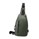 thumbnail image 3 of Bolso de pecho para hombre, bolso de hombro deportivo portátil para acampar, deportes al aire libre, escalada Verde, 3 of 8