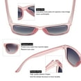 thumbnail image 5 of Joopin Women Polarized Sunglasses Retro Clear Pink Frame Shades for Driving Fishing UV400 Protection (Pink/Grey), 5 of 8