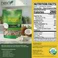 thumbnail image 2 of Next Organics Dried Coconut Chips, Unsweetened, USDA Organic, 16oz, 1-Pack, 2 of 7