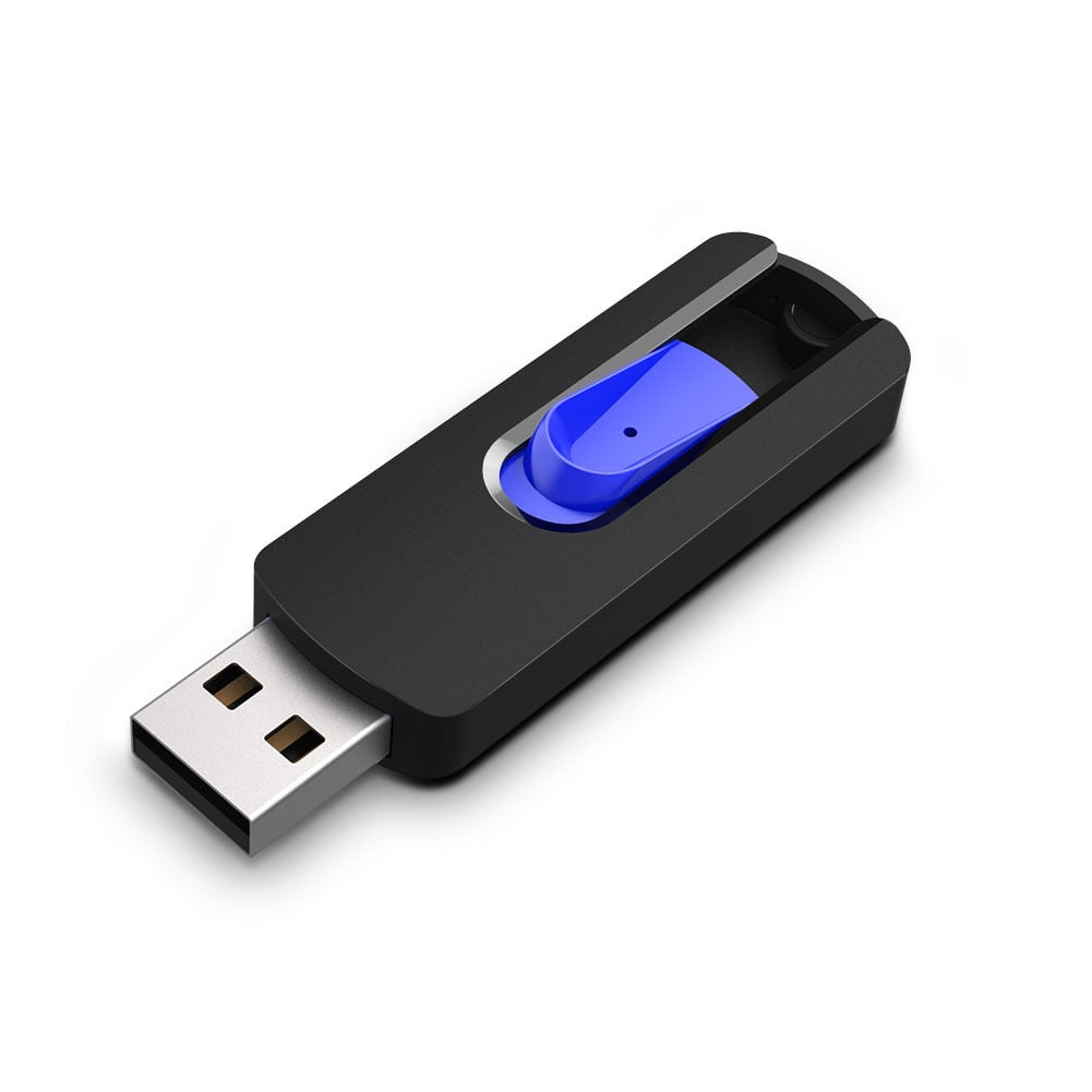 KOOTION 10 Pack 2GB USB Flash Drive Retractable Thumb Drives Multicolor Memory Sticks for Data Storage