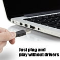 thumbnail image 3 of MIADORE Classic USB NES Video Game Controller for PC & Mac, Black, 2 Count, 2 Pack, 3 of 7