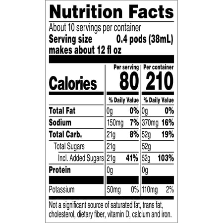 GATORADE GX GLACIER FREEZE FLAVOR POD, 3.25 FL OZ, 4 COUNT