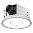 thumbnail image 1 of Extractor de baño Fitop 130CFM 47W con luz 3000K/4000K/5000K, 1 of 9