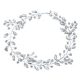 thumbnail image 1 of Cosydays Crystal Wedding Hair Vine Silver Rhinestone Bridal Hair Piece Bride Hair Accessories for Women and Girls, 1 of 8