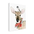 thumbnail image 2 of Trademark Fine Art 'Deer Christmas II' Canvas Art by Grace Popp, 2 of 4