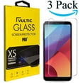 thumbnail image 1 of Vultic LG Q6 Screen Protector Tempered Glass [Case Friendly] Film Cover for LG Q6 [3 Pack], 1 of 3