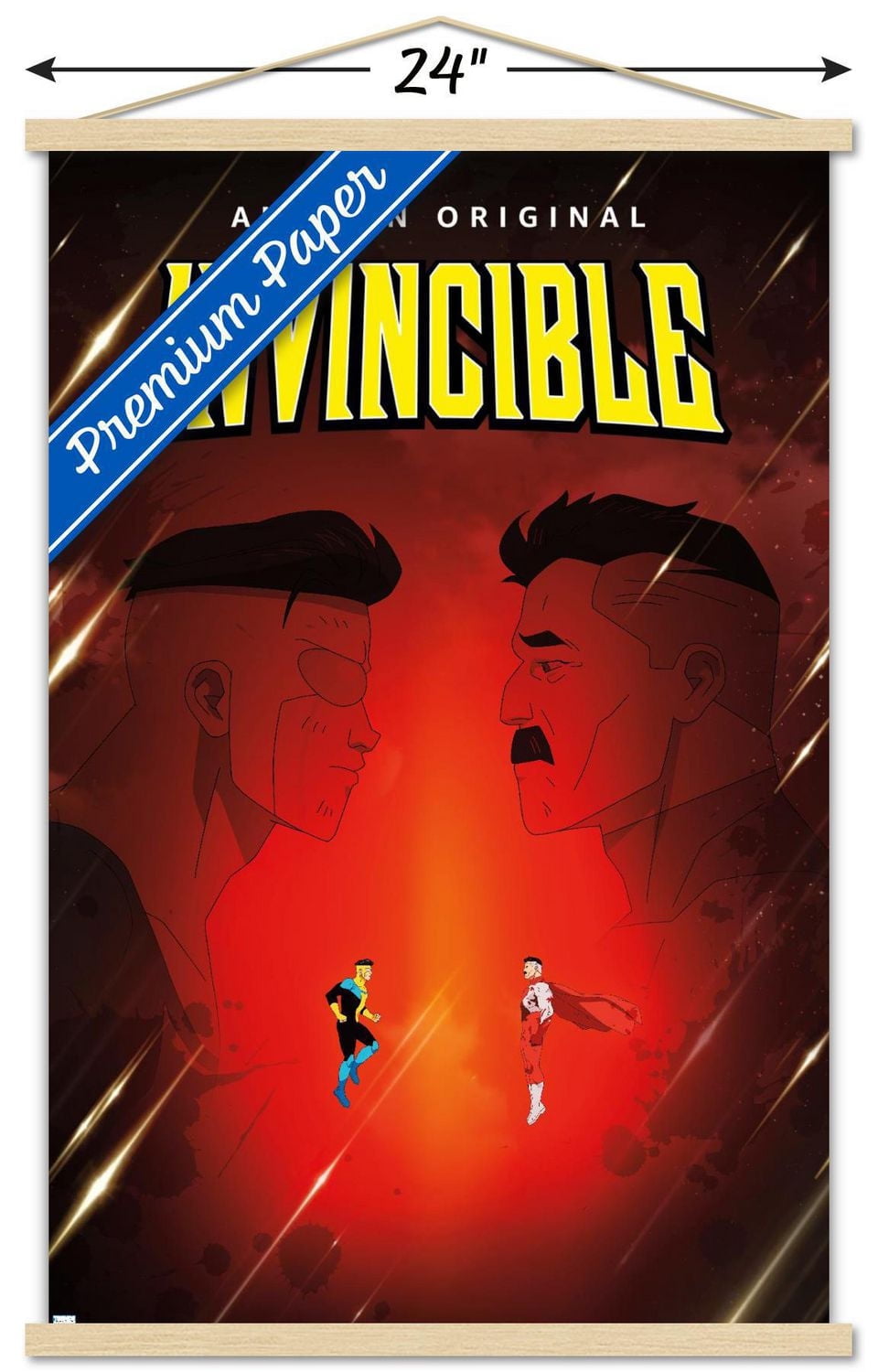 Invincible - Father and Son One Sheet Wall Poster, 22.375" x 34"