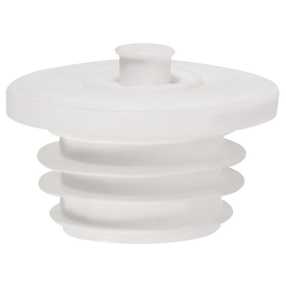 Drain Pipe Seal Ring with Plug, Anti-Odor Floor Drain Plug Sewer Pipe Seal Ring for 45-50mm Drainage Pipes, White