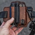thumbnail image 3 of Edc Organizer Belt Loop Leather Multitool Holder Para Pen Flashlight Tools Y Edc Gear Yuarrent AP007991-05, 3 of 5