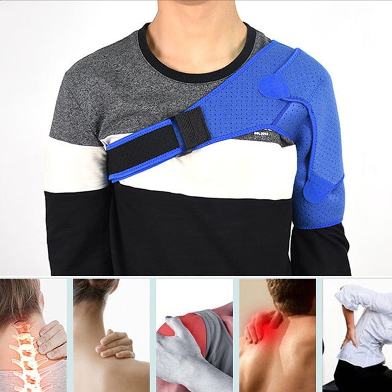 HRSR Shoulder Heating Pad USB Electric Heat Therapy Shoulder Wrap Brace