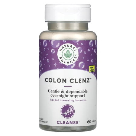 Natural Balance Colon Clenz, 60 VegCaps