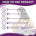 thumbnail image 6 of Mommyz Love Breast Shell & Milk Catcher for Breastfeeding Relief - With PLUGS, 6 of 8