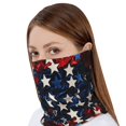 thumbnail image 4 of KLL Red Blue White Stars Pirnt Wicking Running Beanie Head Wrap Cycling Bandana for Men Women, 4 of 8