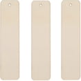 thumbnail image 4 of Wood Bookmark Bulk Blank Bookmarks with Ropes Wooden Book Markers Rectangle Thin Hanging Tag with Holes for DIY, 4 of 16