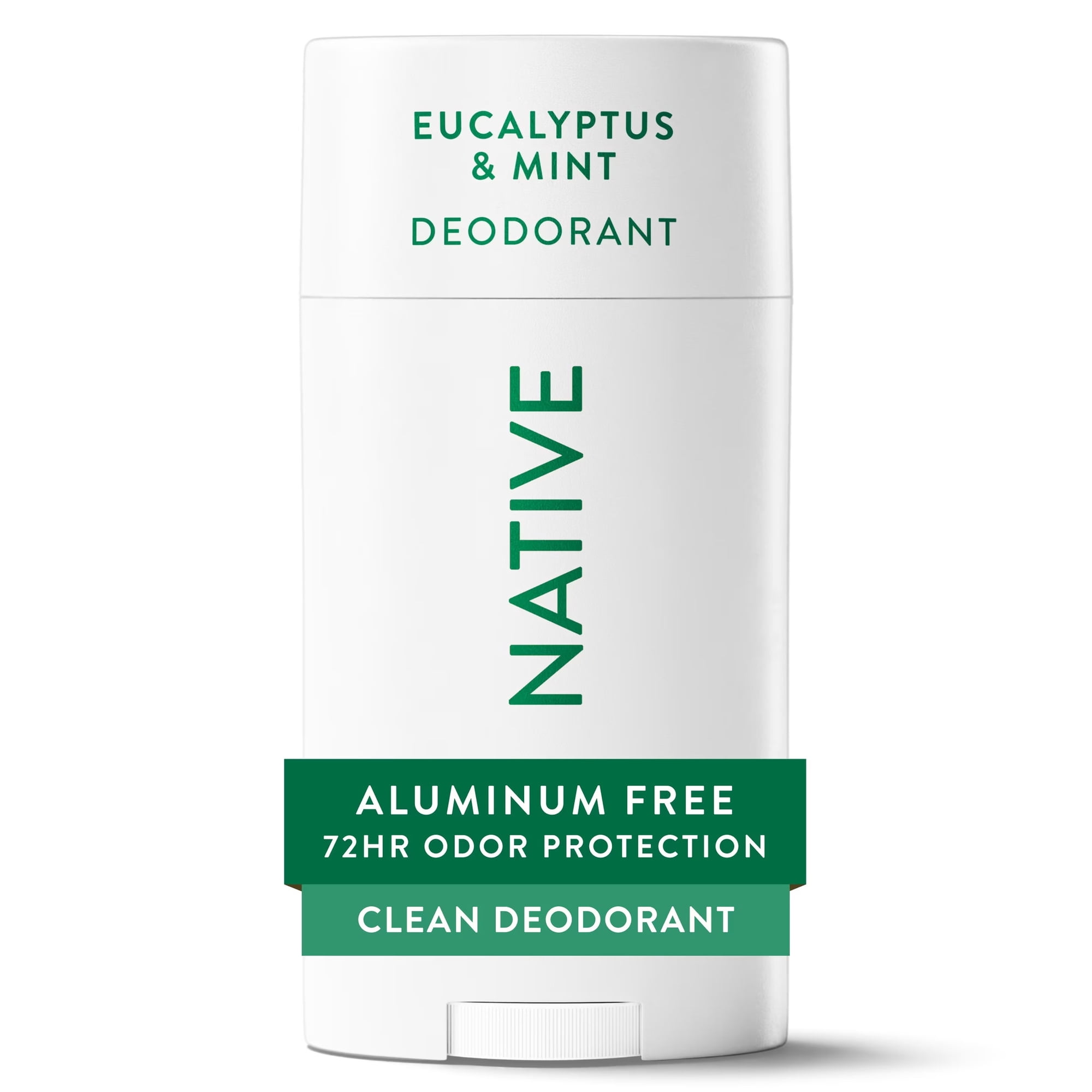 Native Deodorant for Women & Men, Aluminum Free, Eucalyptus & Mint, 2.65 oz