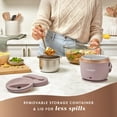 thumbnail image 4 of Fiambrera eléctrica Crock-Pot de 20 onzas, calentador de alimentos portátil, rosa rubor | Perfecto para viajes, automóvil, mientras viaja | Sin derrames, apto para lavavajillas, 4 of 5