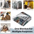 thumbnail image 6 of Blanket Gifts for Dad, Fathers Day Dad Gifts from Daughter Son, Cool Birthday for Dad, to My Best Dad Ever Throw Blanket Soft Flannel 60''''x80'''', 6 of 6
