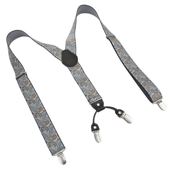 Kozecal Mens Suspenders 1.4x45.3in Sturdy Durable Metal Clip Y Back Great Comfort Adjustable Mens Dress Suspenders for Adult,Mens Dress Suspenders,Dress Suspenders