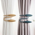 Arbitrary shape strong curtains with plush alloy strap rope curtain