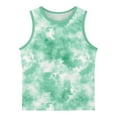 thumbnail image 5 of Posijego Kids Boys Girls Tie Dye Tank Top Toddler Sleeveless Shirts Summer Casual Beach Vacation Tank Tees, 5 of 6
