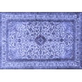 thumbnail image 1 of Ahgly Company Indoor Rectangle Persian Blue Traditional Area Rugs, 3' x 5', 1 of 4