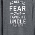thumbnail image 3 of Instant Message - Your Favorite Uncle Is Here - Men's Long Sleeve T-Shirt, 3 of 6